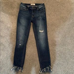 Free people distressed jeans